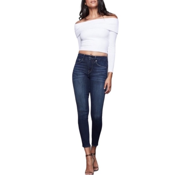 Good American Denim - Good American Good Legs Crop Jeans Size 24 NWT